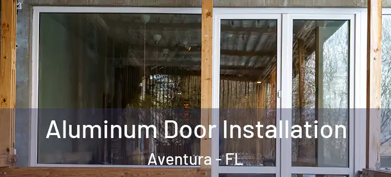  Aluminum Door Installation Aventura - FL