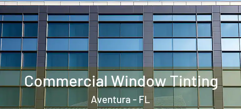  Commercial Window Tinting Aventura - FL