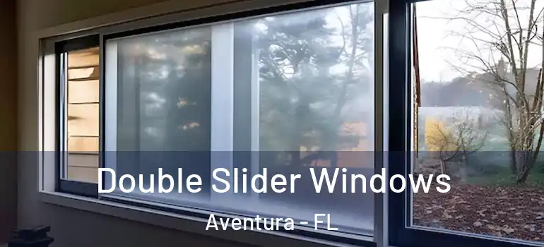  Double Slider Windows Aventura - FL