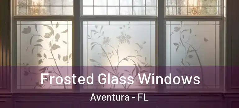  Frosted Glass Windows Aventura - FL