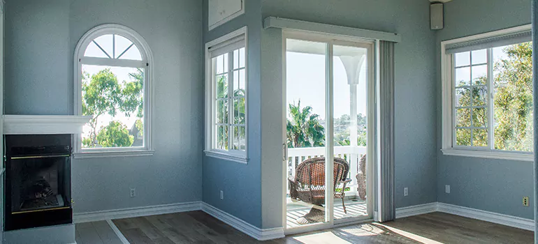 Tempered Glass Sliding Door inAventura, FL