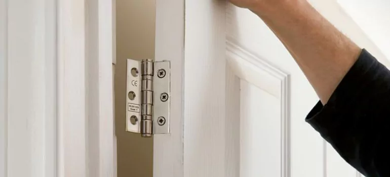 Bathroom Stall Door Hinge Repair in Aventura, FL