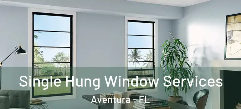  Single Hung Window Services Aventura - FL